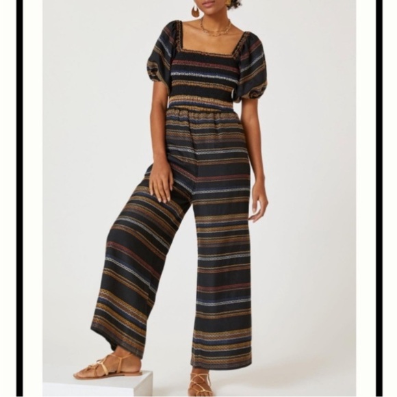 Hutch Pants - Anthropologie Hutch Sunset Embroidered
Jumpsuit Outfit Puff Sleeve Boho